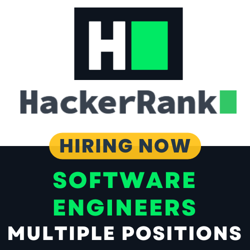 HackerRank Hiring Engineers For Multiple Positions| Remote Jobs: Apply ...