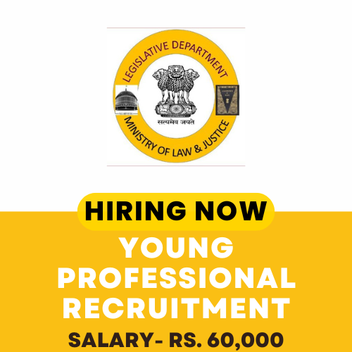 Legislative Department hiring Young Professionals