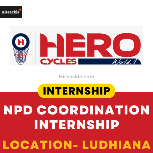 HERO Cycles NDP Coordinator Internship
