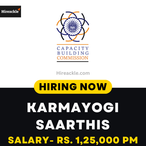 Capacity Building Commission hiring Karmayogi Saarthis (Program Coordinator)| Salary- Rs. 1,25,000PM: Deadline- 21 March 2025